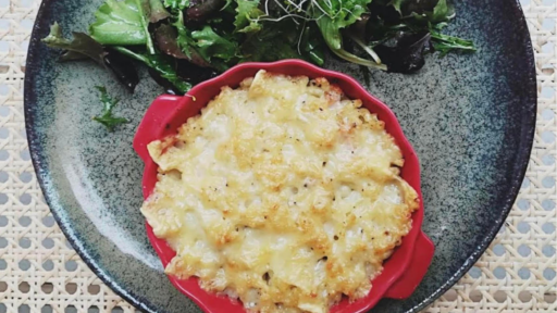 recette-gratin-pates-champignons