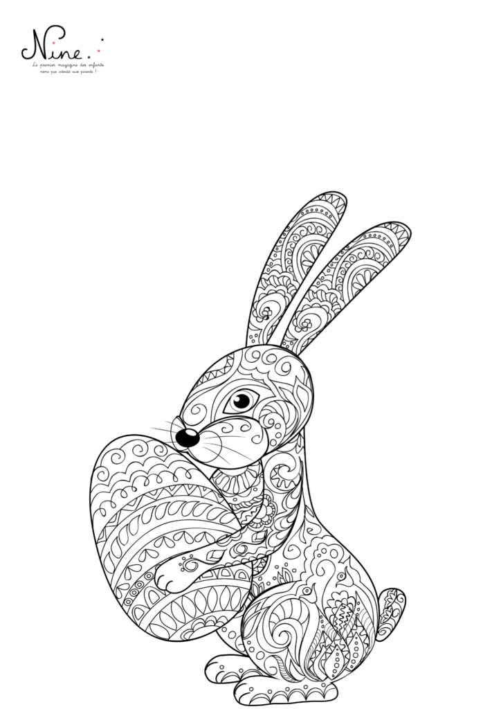 coloriage-lapin