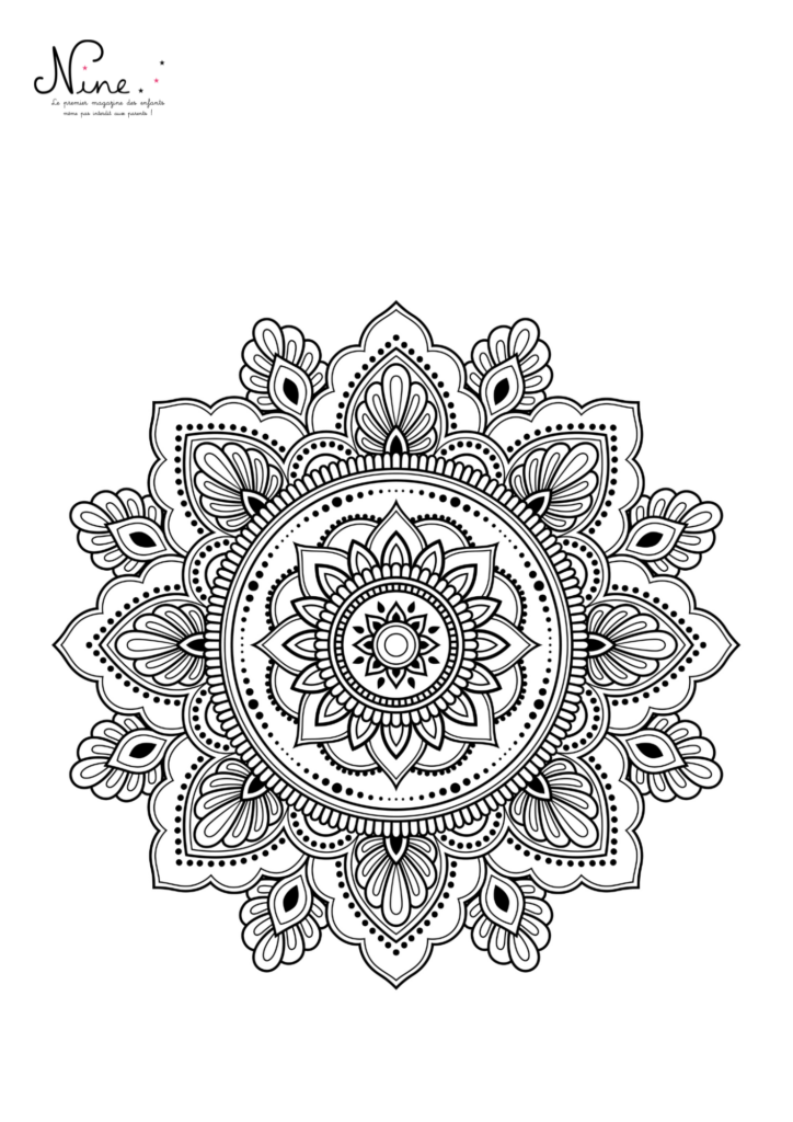 nine-mandala-enfant-coloriage