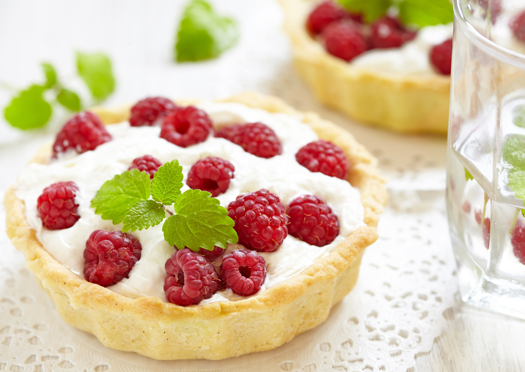 Recette de la tarte Framboise Vanille